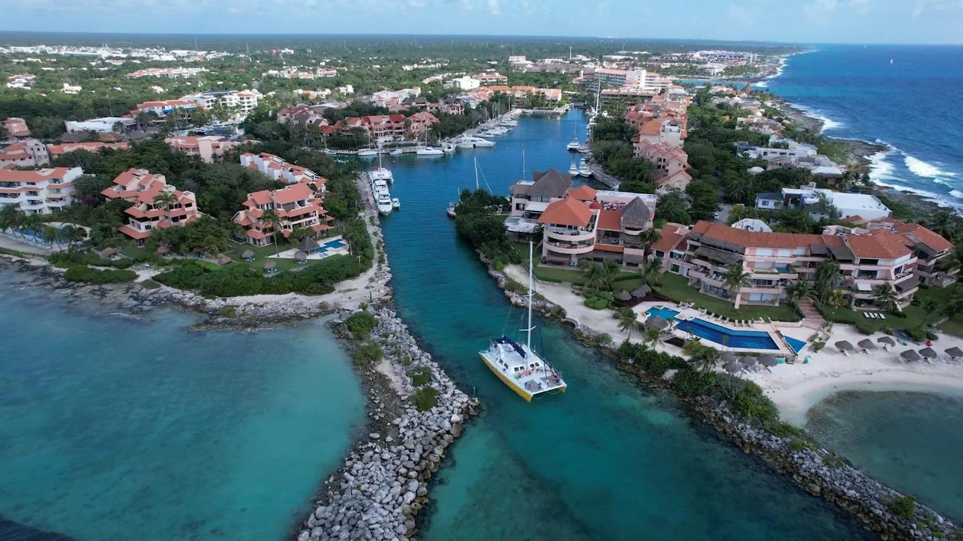 Only You Onboard - Walk To Beach & Downtown Puerto Aventuras Mexique